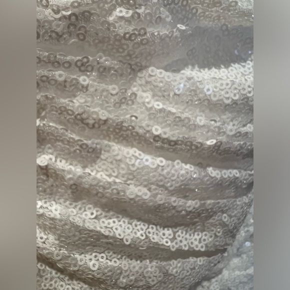 NWT Rene Ruiz One-Shoulder Sequin Dress, Size 10! - Picture 5 of 13